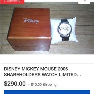 Limited edition Mickey house watches